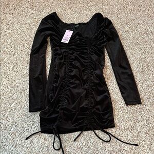 Wild Fable Black Long Sleeve Dress